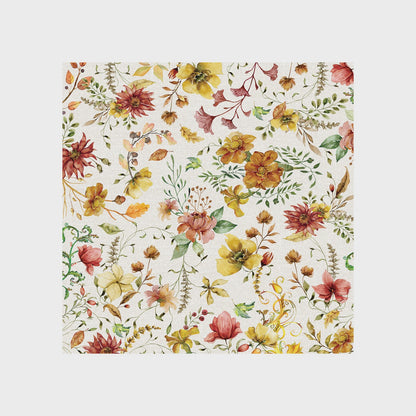 Fall Leaves & Flowers Tablecloth | Michel Design Works