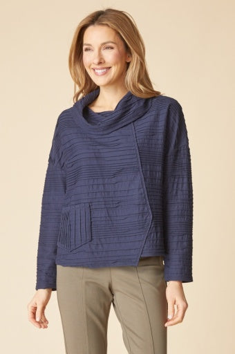 Ripple Effect Cowl Pullover | Habitat Clothing