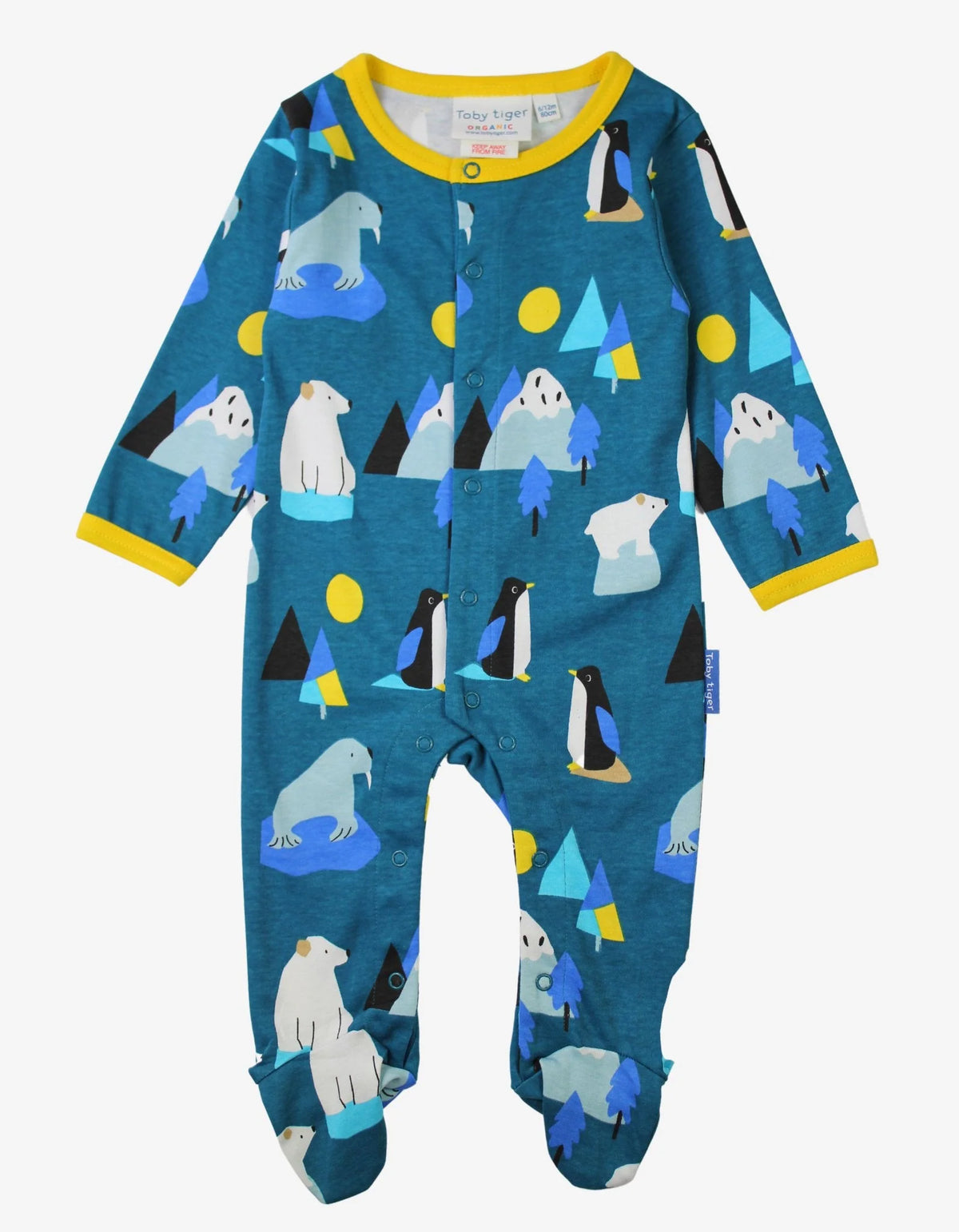 Babygrow Romper (Various Prints) | Toby Tiger UK