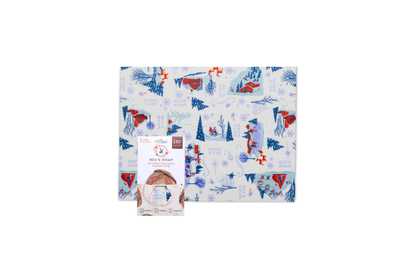 Snow Day Reusable Bread Wrap | Bee's Wrap