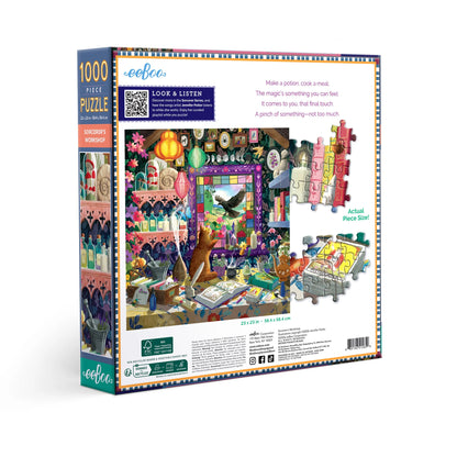 Sorcerer's Workshop Puzzle (1000pc) | Eeboo