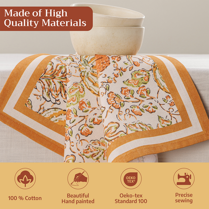 Pumpkin Spice Napkin Set | Maison d'Hermine