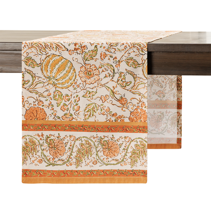 Pumpkin Spice Table Runner | Maison d'Hermine