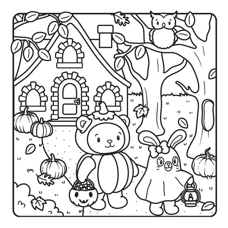 Not-So-Spooky Halloween Coloring Book | S&S