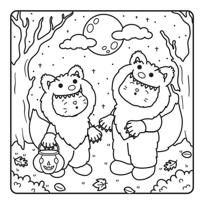 Not-So-Spooky Halloween Coloring Book | S&S