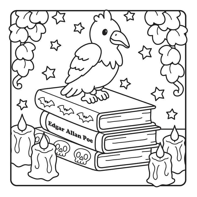 Not-So-Spooky Halloween Coloring Book | S&S