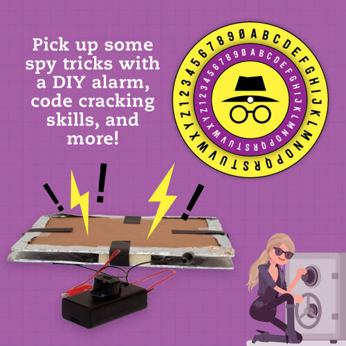 Maker Lab: Ultimate Spy Vault & Code Kit | Klutz