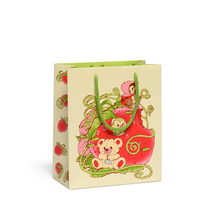 Strawberry Critters Gift Bag | Red Cap Cards