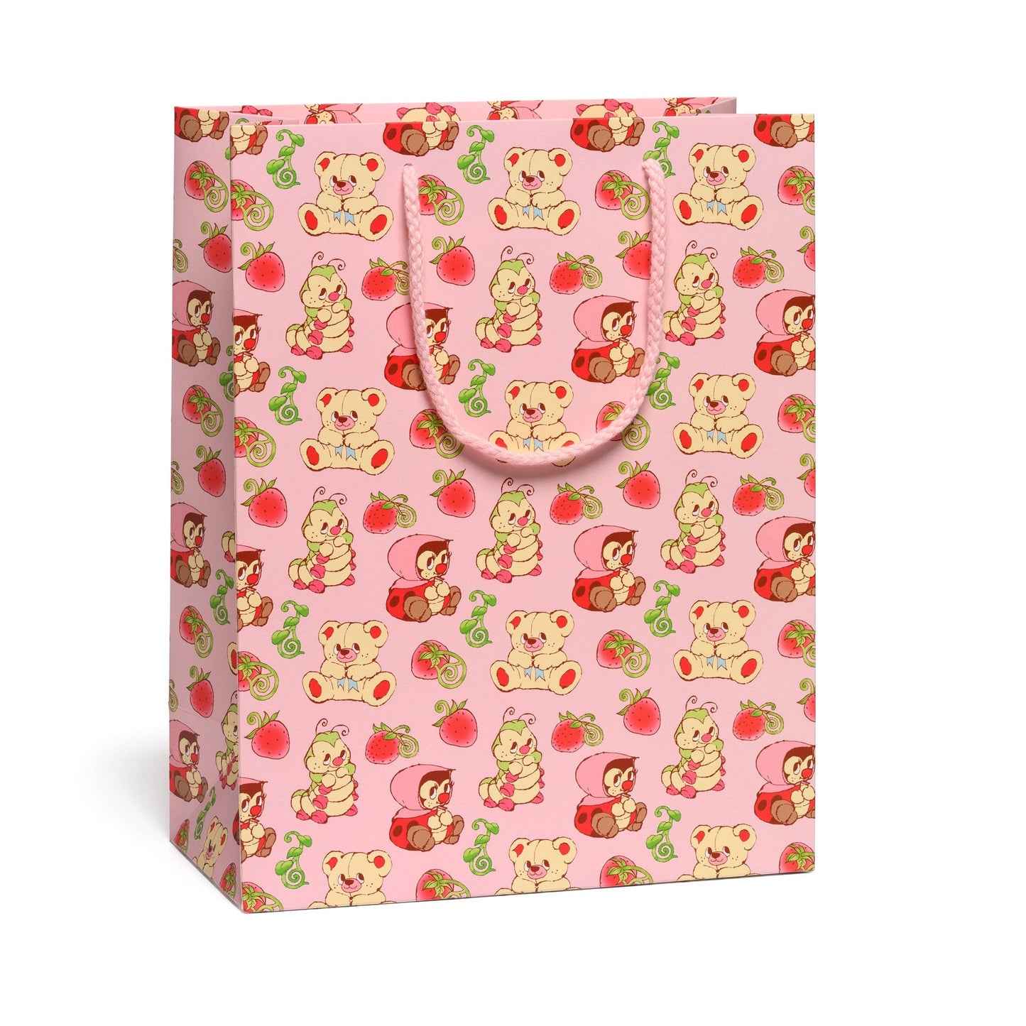 Strawberry Critters Gift Bag | Red Cap Cards