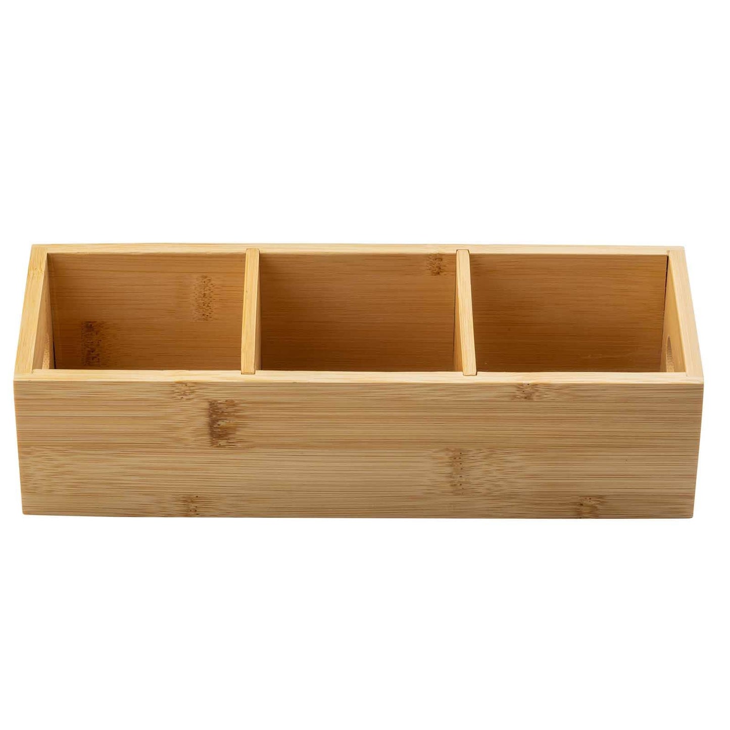 3 Compartment Bamboo Tea Bag Holder | TableCraft