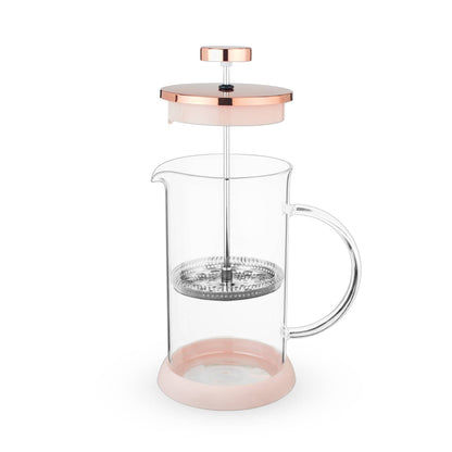Riley™ Glass Coffee and Tea Press 12oz | Pinky Up