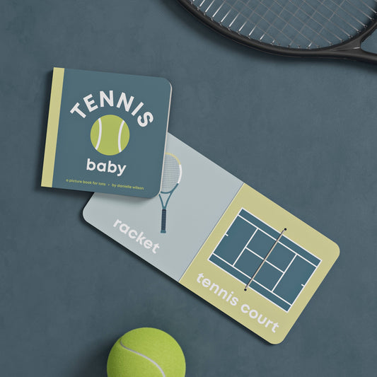 Tennis Baby Board Book | Left Hand Book House