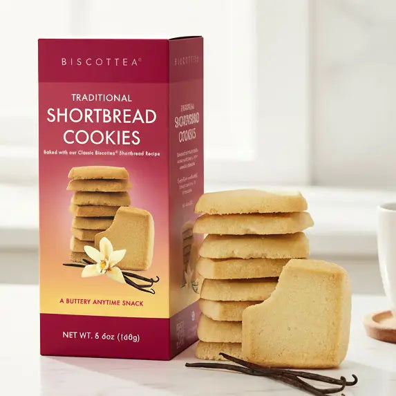 Traditional Tea Time Shortbread | Biscottea Baking Co.
