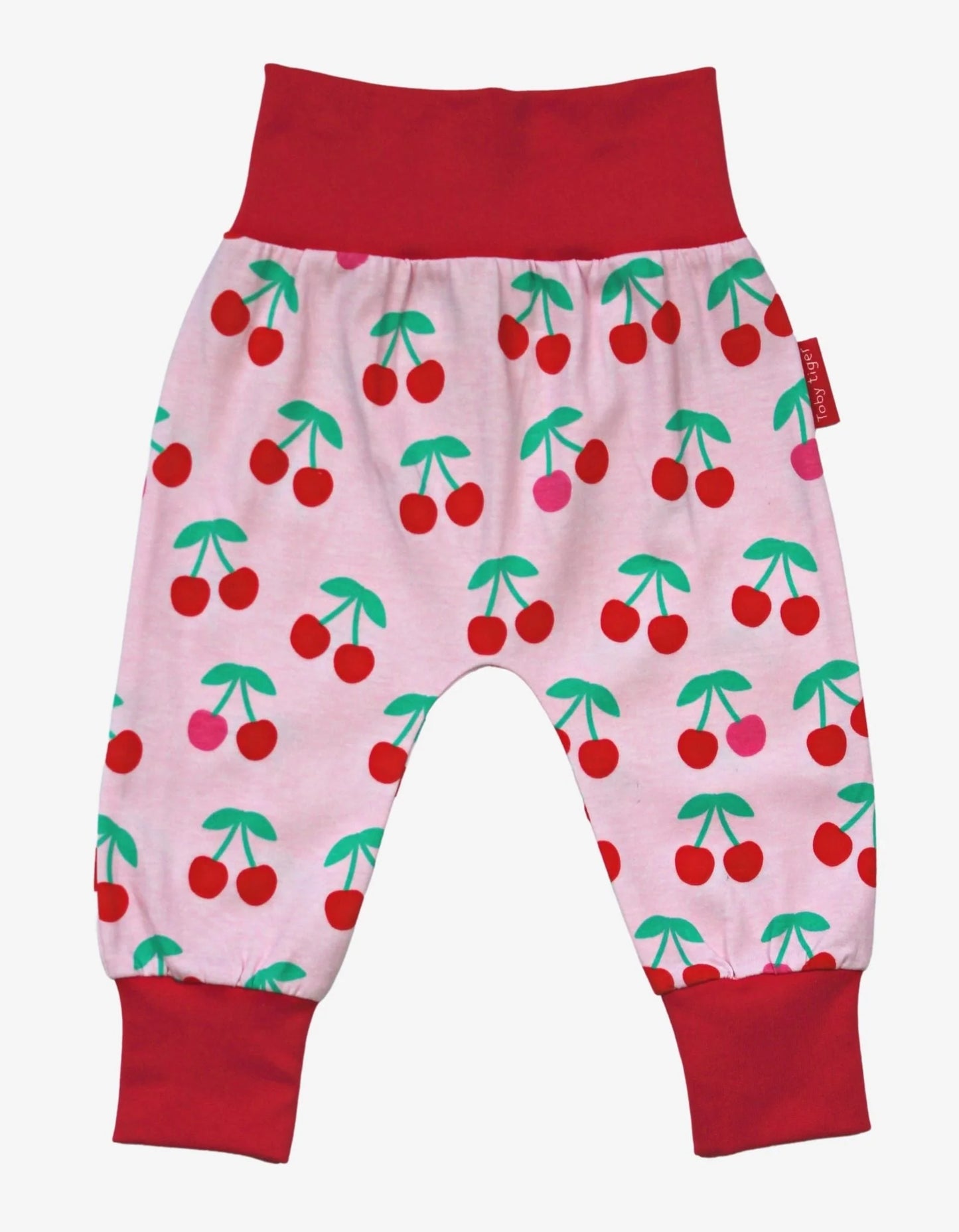 Cherry Print Yoga Pants | Toby Tiger