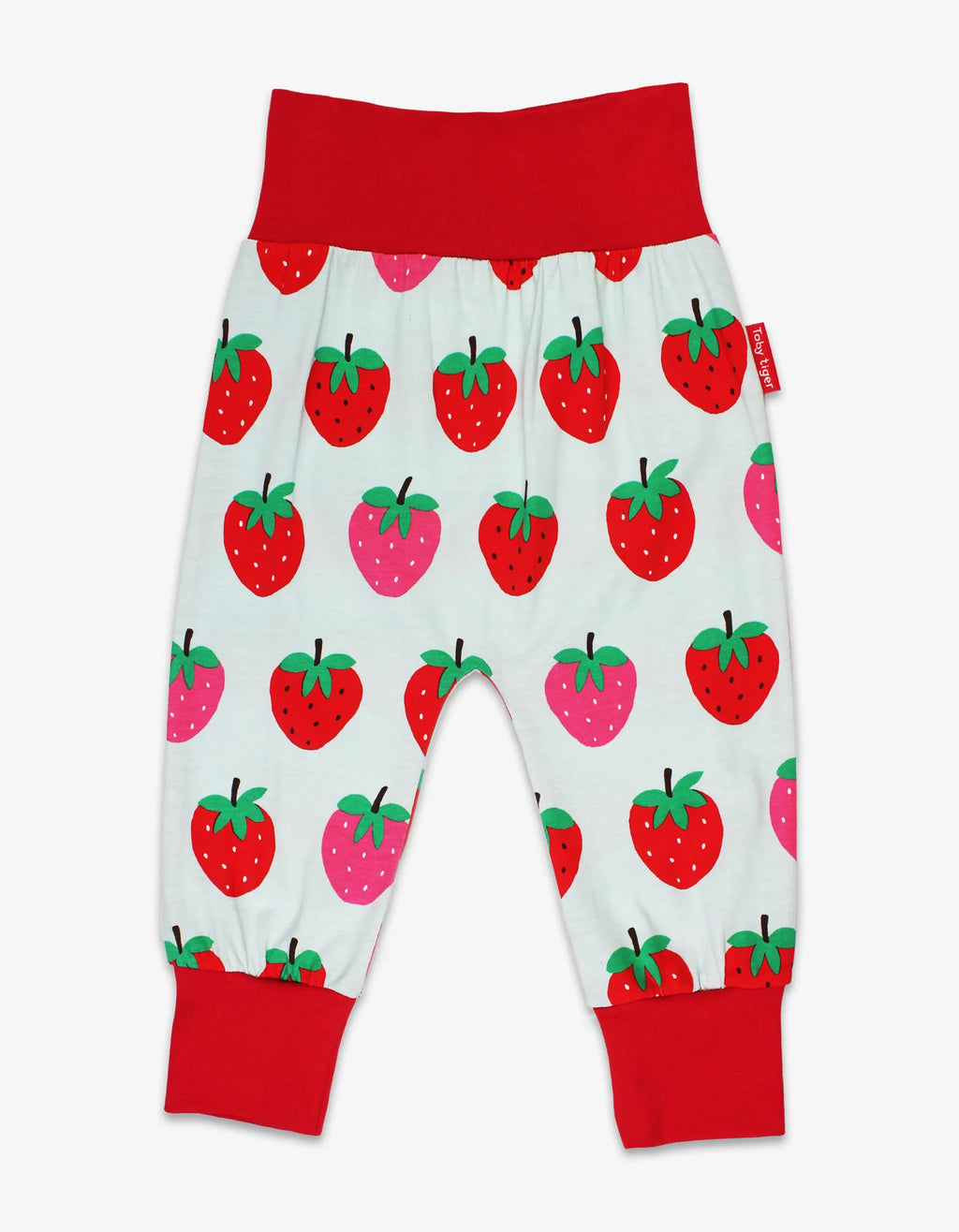 Strawberry Print Yoga Pants | Toby Tiger