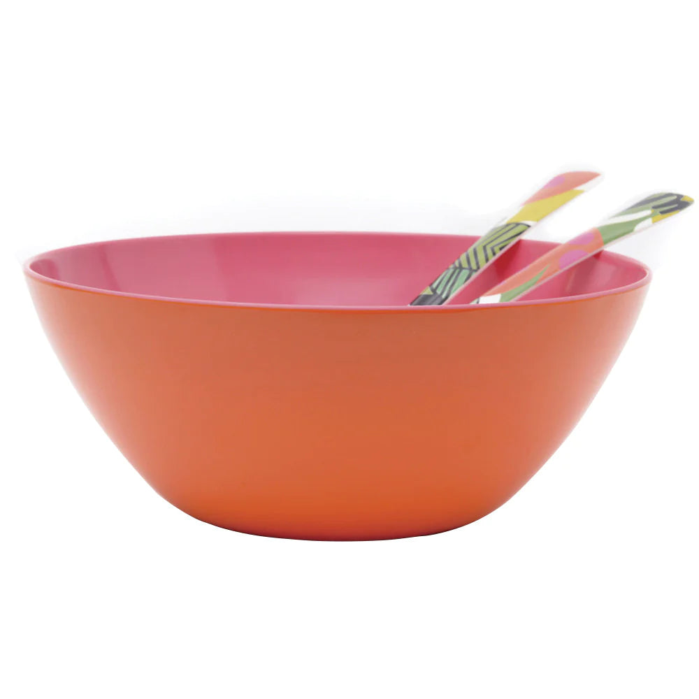 Two Tone 12.5" Salad Bowl | French Bull