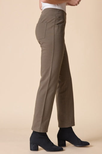 Umber Stonewash Knit Straight Pant | Habitat Clothing