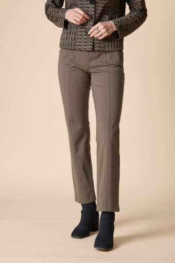 Umber Stonewash Knit Straight Pant | Habitat Clothing