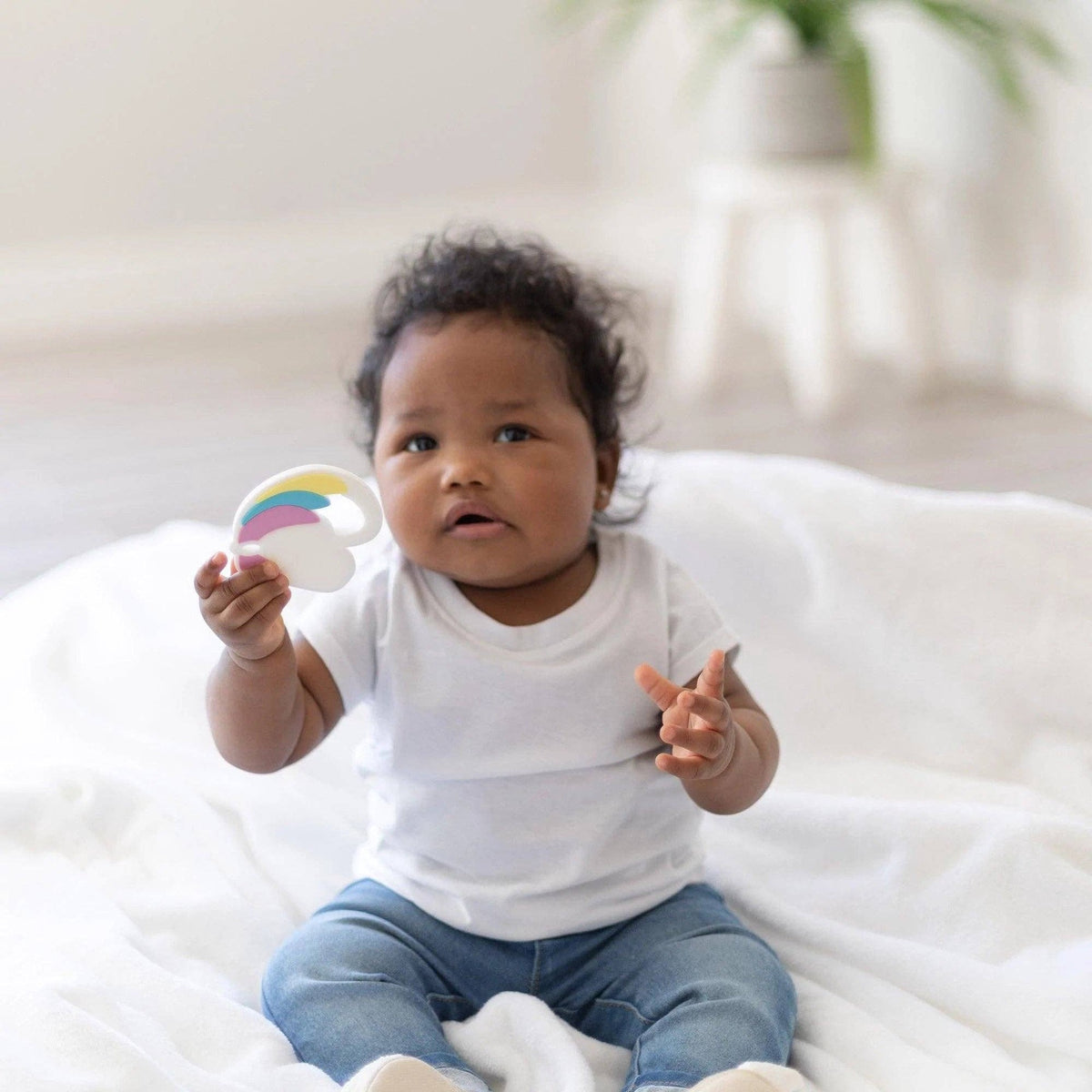 Unicorn Silicone Teether | Bumkins
