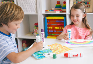6 Pack Rainbow Dot Markers | Do·A·Dot Art
