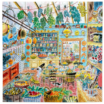 Victorian Kitchen Puzzle (1000 Piece) | Eeboo