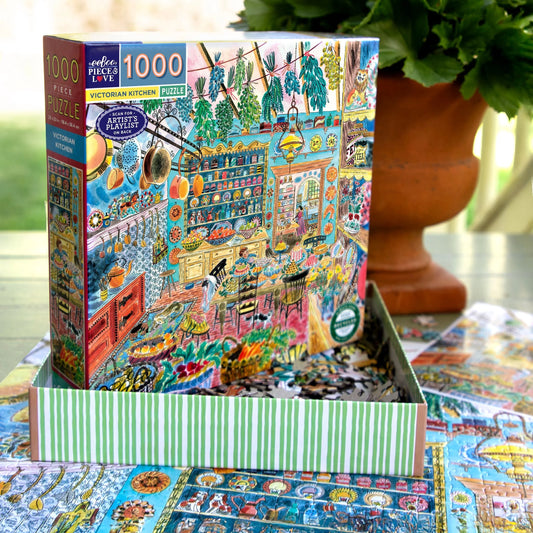 Victorian Kitchen Puzzle (1000 Piece) | Eeboo