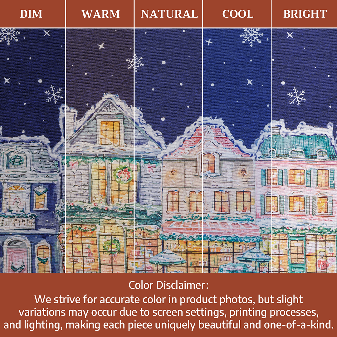 Christmas Market Tablecloth | Maison d'Hermine