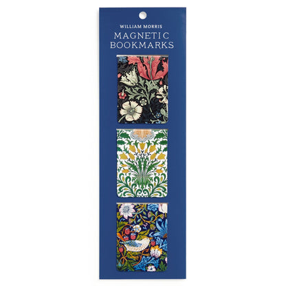 William Morris Magnetic Bookmark Set | Galison