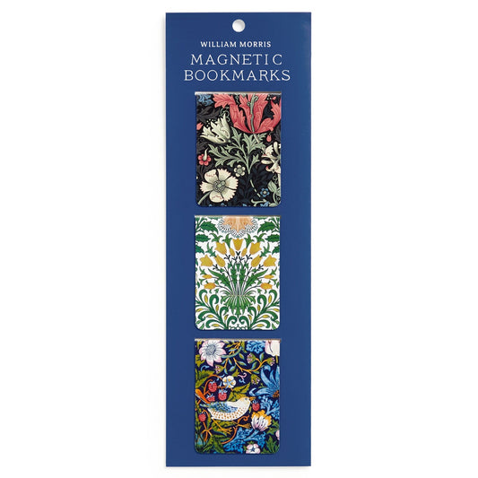 William Morris Magnetic Bookmark Set | Galison