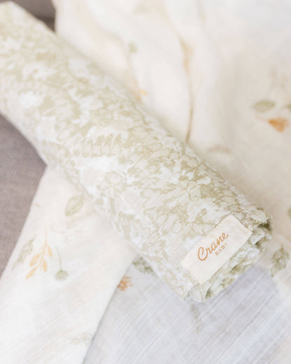 Willow 2-pc. Batik Swaddle Set | Crane Baby