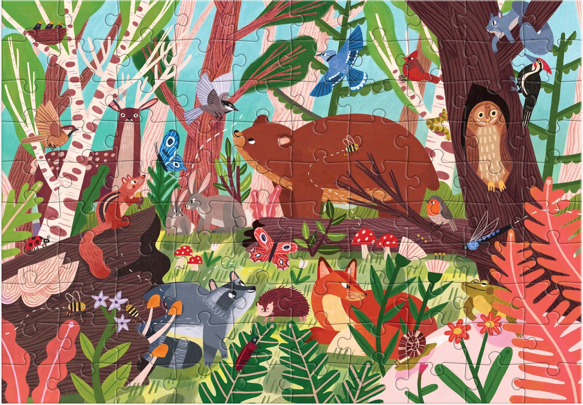 Woodland World Puzzle (100 Piece) | Mudpuppy
