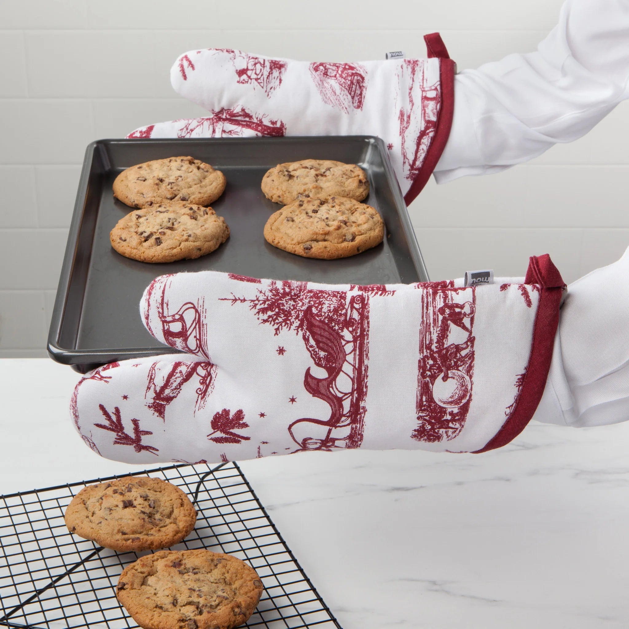 Quilted Oven Mitts (Various Designs) | Now Designs