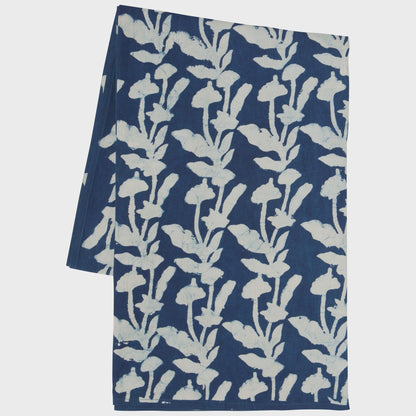 Block Print Flourish Tablecloth | Danica