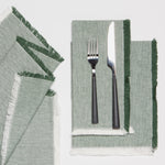 Set of 4 Chambray Cloth Napkins (Various Colors) | Now Designs