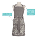 Laurel Print Spruce Apron | Now Designs