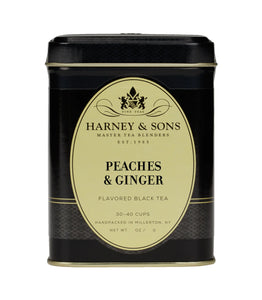 Peaches & Ginger Black Tea (Various) | Harney & Sons