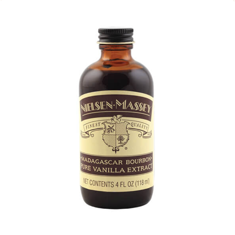 Madagascar Bourbon Pure Vanilla Extract - 4 oz. | Nielsen-Massey