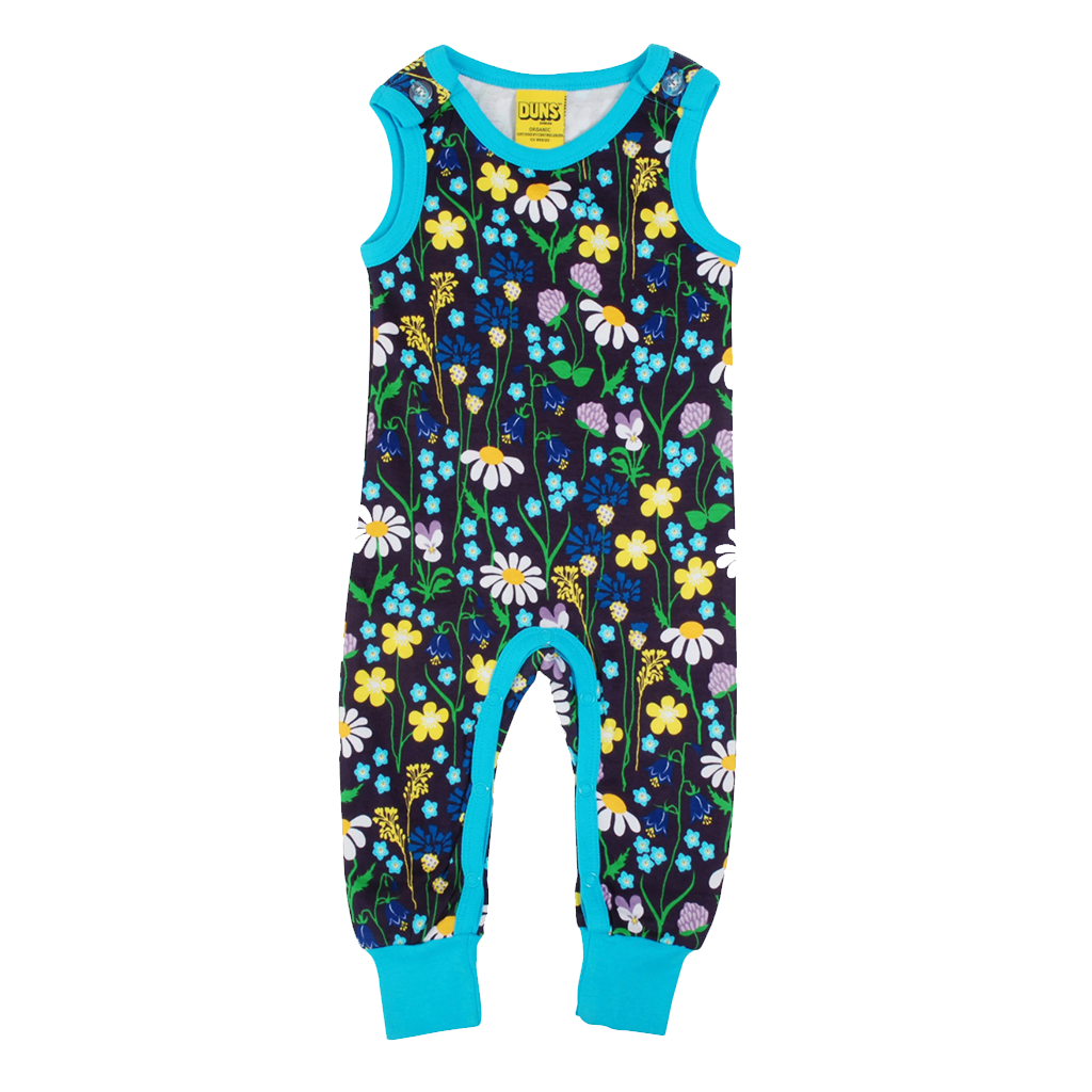 Organic Cotton Dungarees (Various Prints) | DUNS Sweden