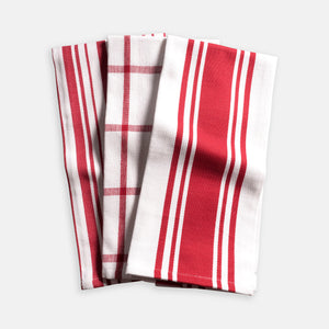 Mixed Flat Towel Set (Various Colors) | KAF Home