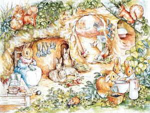 Home Sweet Burrow Peter Rabbit Puzzle (750 pc) | New York Puzzle Company