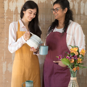 Now Designs Oven Mitt: Heirloom Stonewash, Shadow