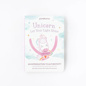 Unicorn, Let Your Light Shine Board Book | Slumberkins