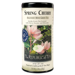 Spring Cherry Green Tea (50 Tea Bags) | Republic of Tea