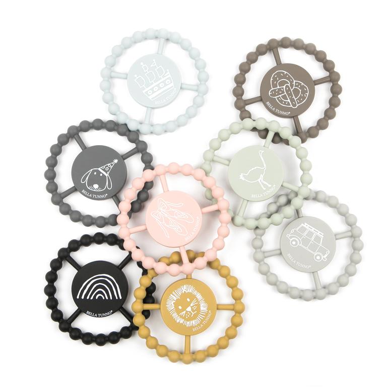 Happy Teether - Various Colors | Bella Tunno