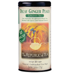 Decaf Ginger Peach Black Tea (50 Tea Bags) | Republic of Tea