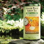 Ginger Peach Green Tea (50 Tea Bags) | Republic of Tea