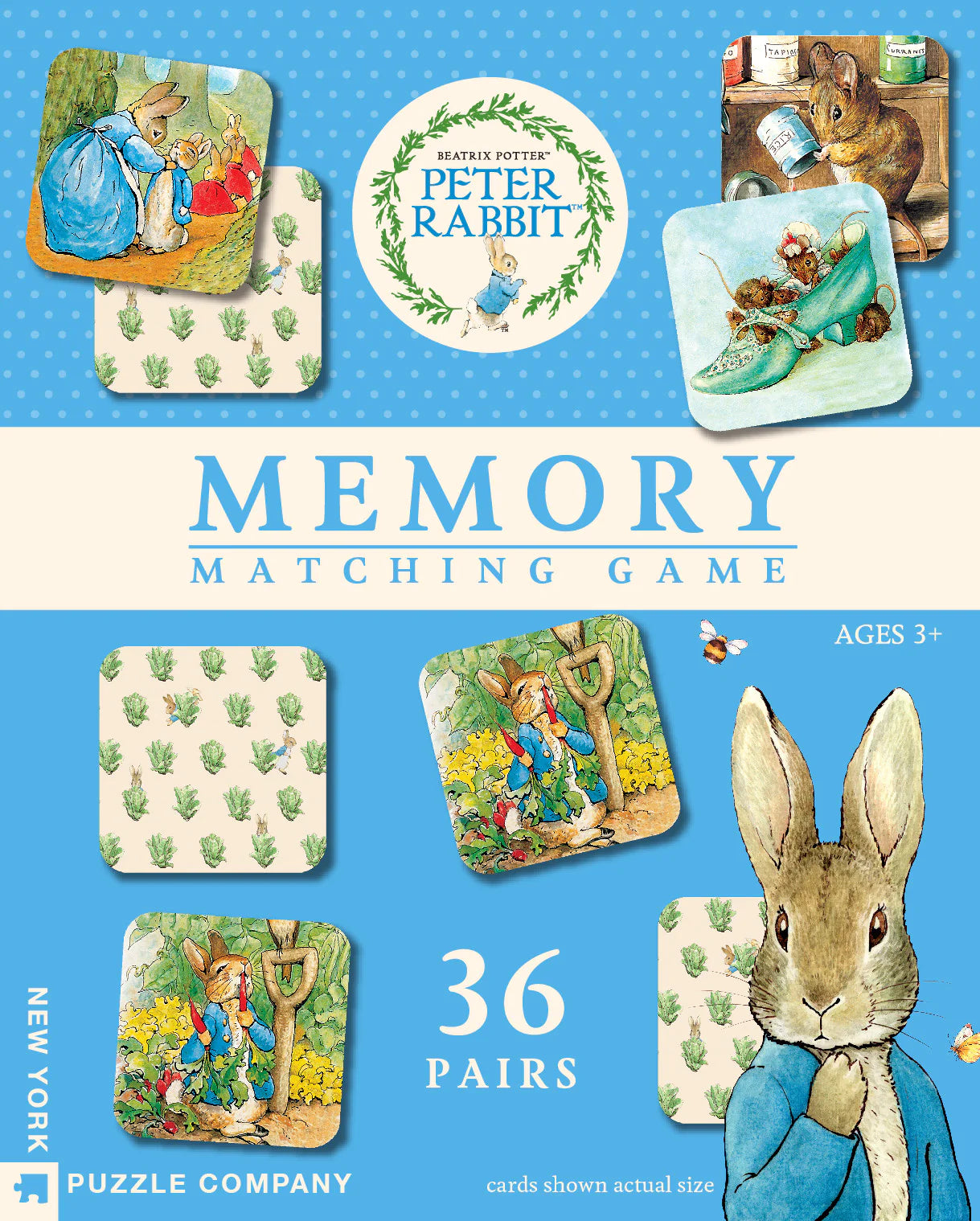 Peter Rabbit Memory Game | New York Puzzle Company